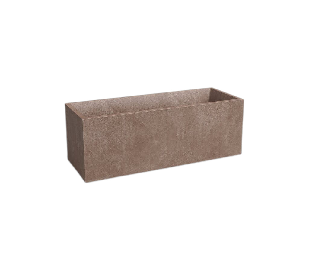 TERAPLAST JARDINERA DE PLÁSTICO COIMBRA TRANSPARENTE 25CM TeraPlast