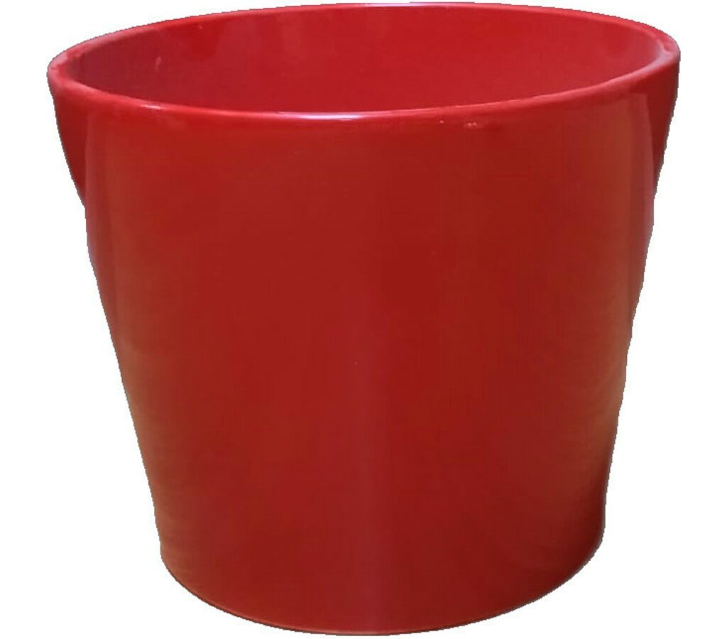 Macetero de Ceramica - Grande Rojo