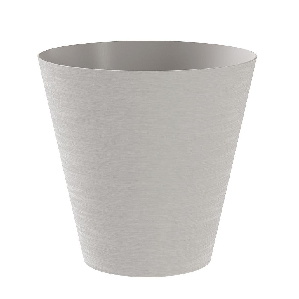 Jardinería Urbana Macetero Teraplast Schio - Blanco, 115 Cm, Ideal Para  Exteriores Jardineras Blancas Reciclables, image size:1024x1024